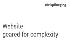Website geared for complexity